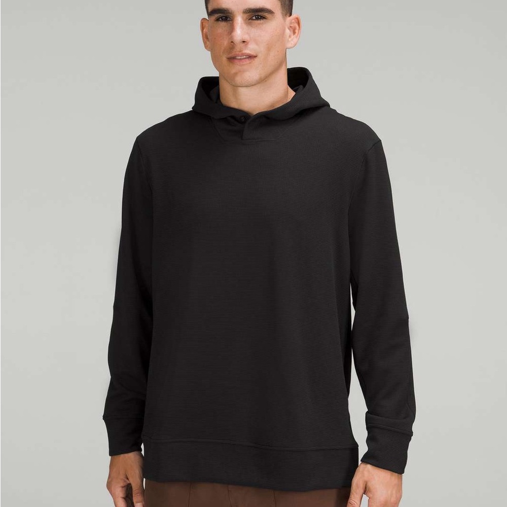 lululemon athletica Men's shift stitch Black Hoodie